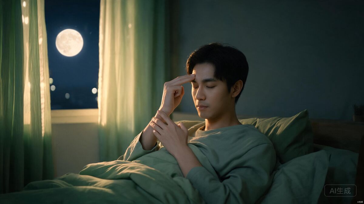 Acupressure points for insomnia on the wrist and hand