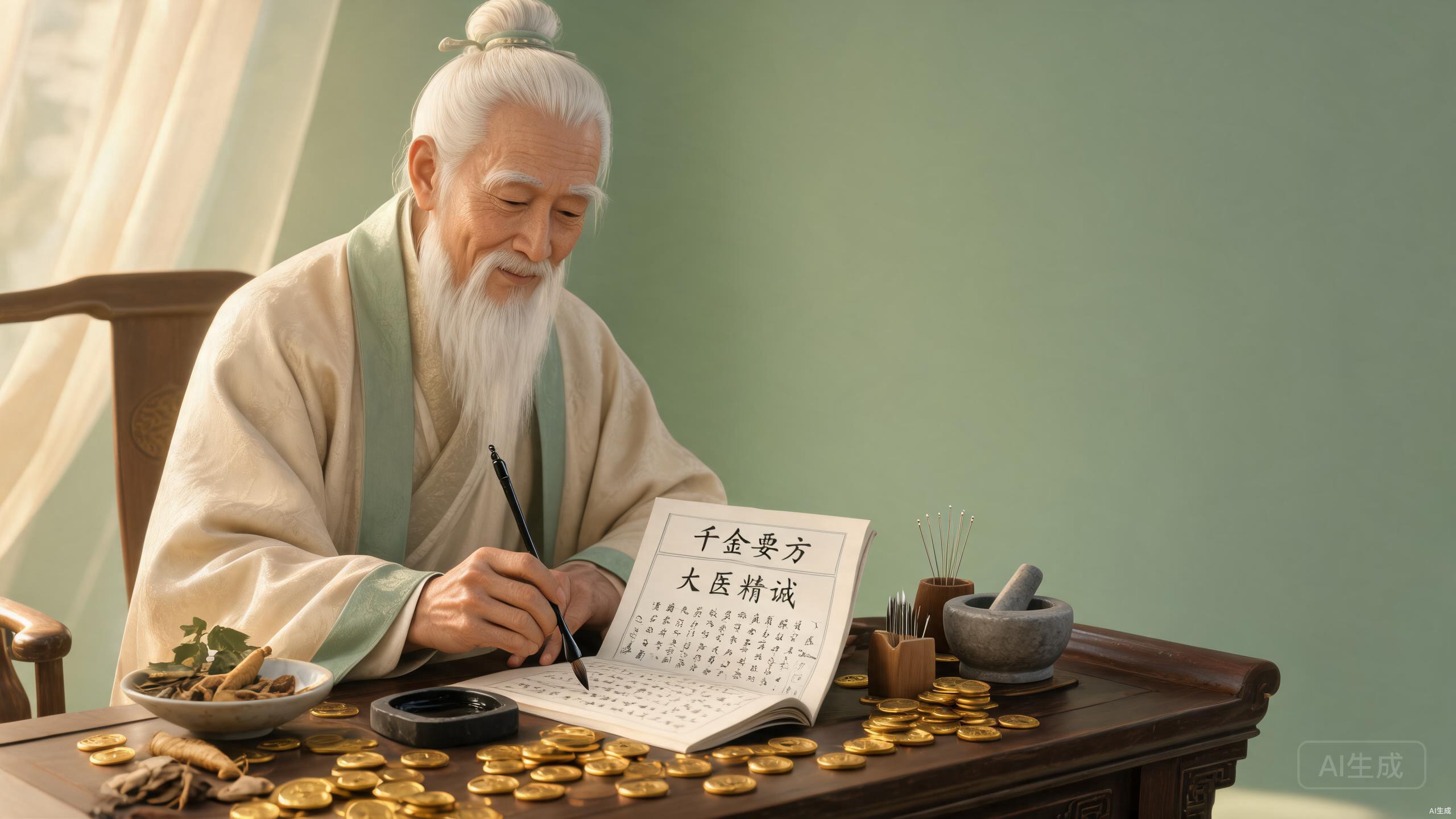 Qianjin Yaofang - Sun Simiao's Thousand Golden Essential Prescriptions, a classical Tang dynasty TCM text